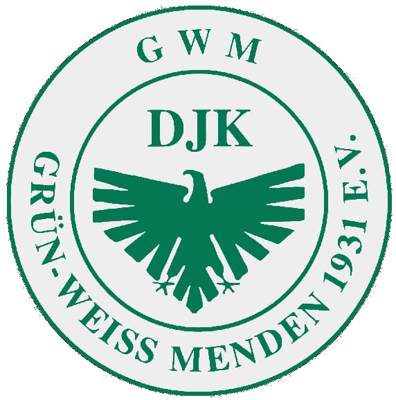 DJK-Gruen-Weiss-Menden, vereinslogo,wappen